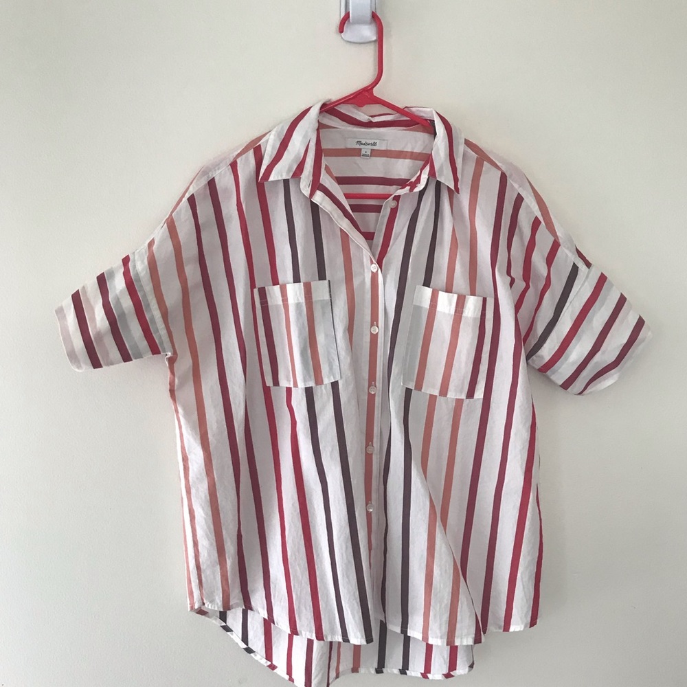 Madewell Striped Courier Shirt